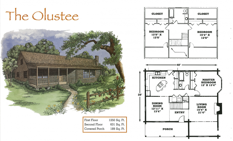 Olustee Hill Billy Log Homes